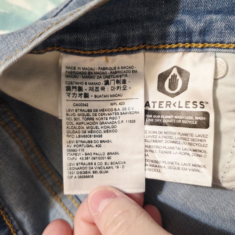 Levi's Women's 311 Shaping Skinny Jeans Light Blue Size 28 - Picture 4 of 8